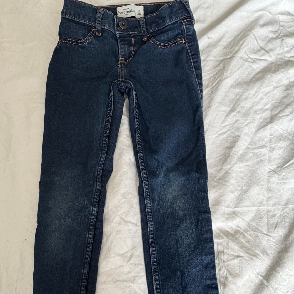Dark Blue kids girls jeans